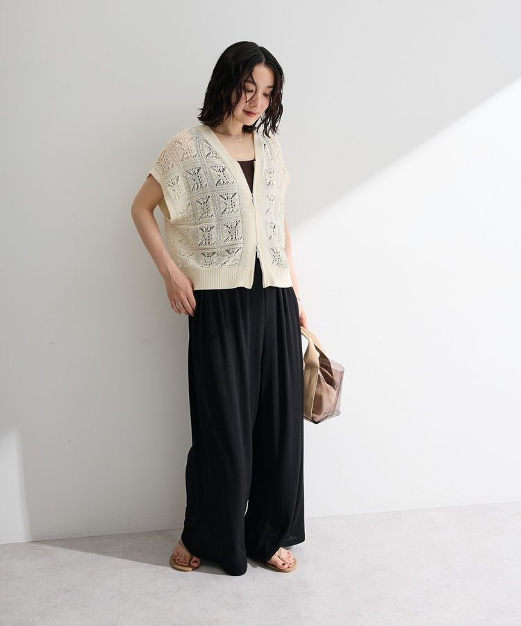 Green Parks「シアーカットワイドパンツ」|その他|