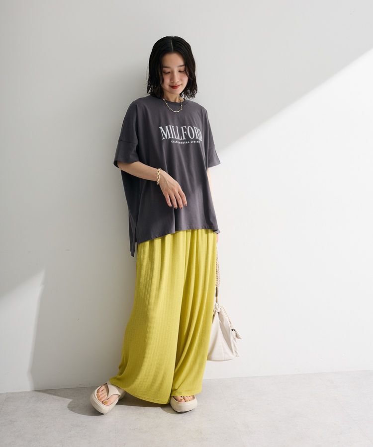 Green Parks「シアーカットワイドパンツ」|その他|