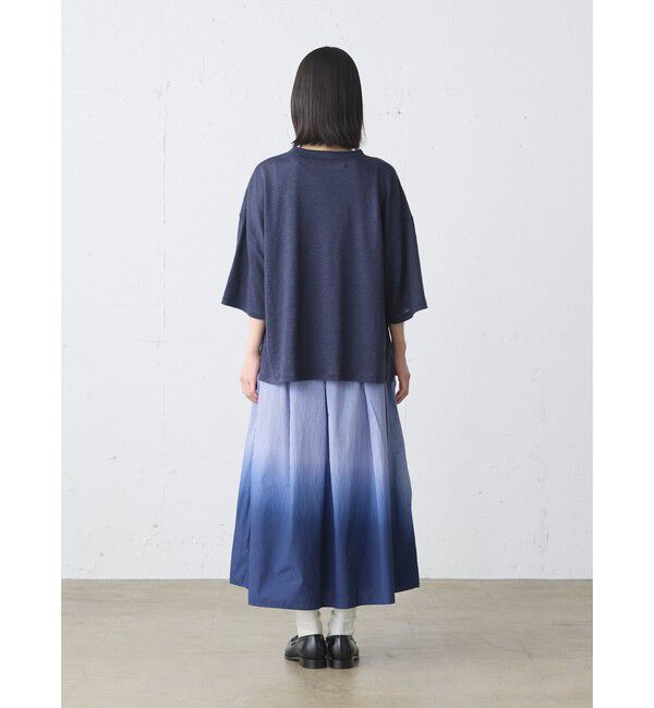MidiUmi「MidiUmi グラデーションダイフレアスカート」|スカート|