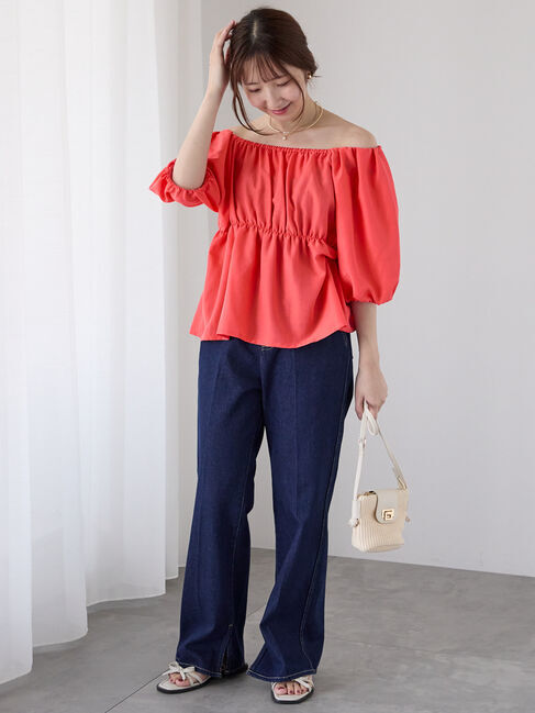 Te chichi TERRASSE「2WAYオフショルブラウス」|シャツ・ブラウス|