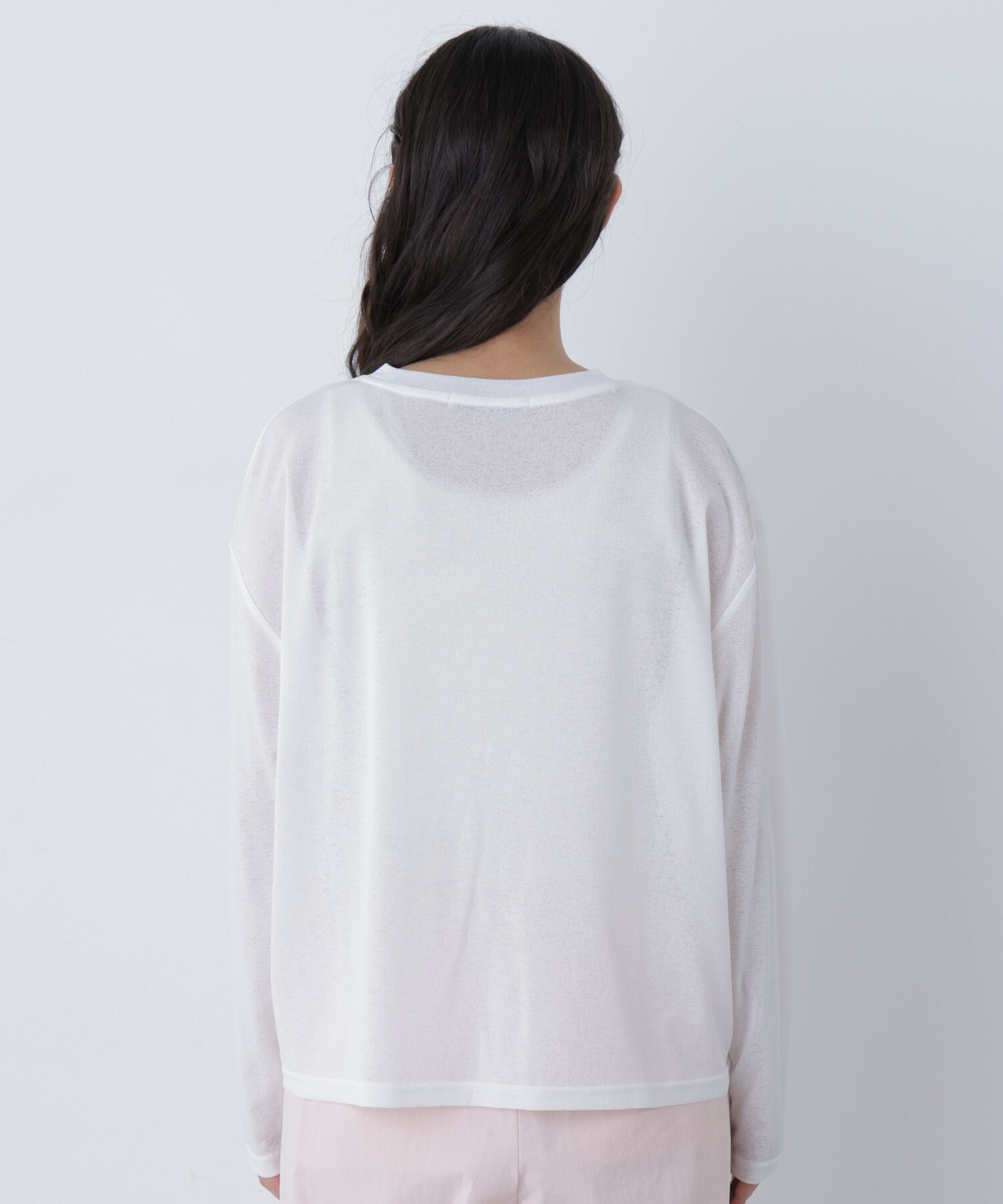  「〈N.〉スラブ天竺カットソー長袖」|Tシャツ・カットソー|