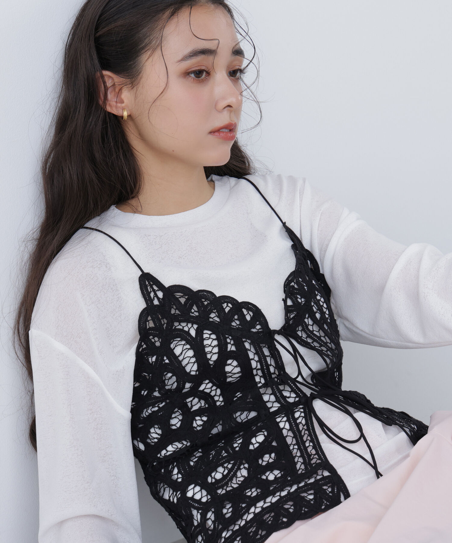  「〈N.〉スラブ天竺カットソー長袖」|Tシャツ・カットソー|