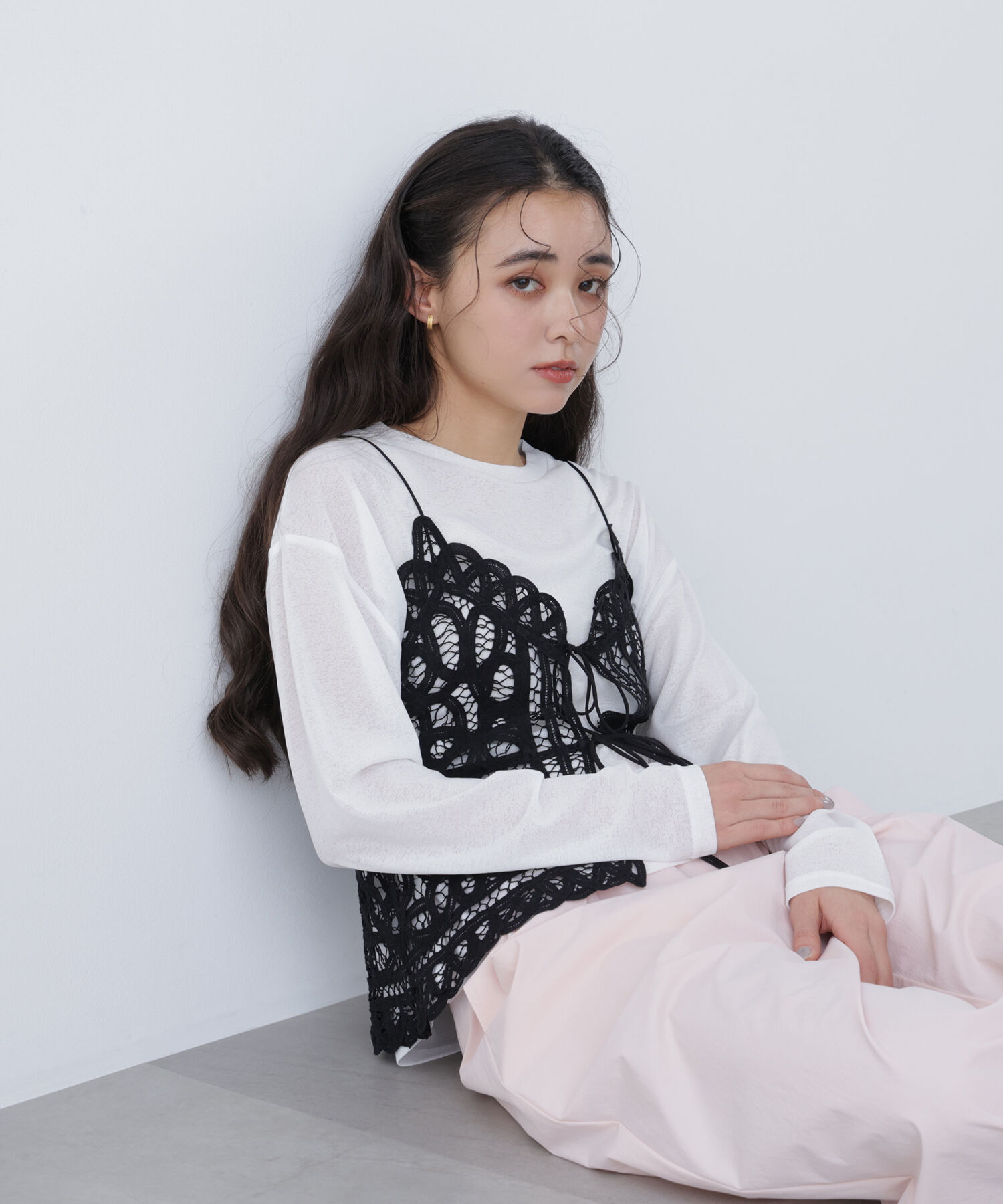  「〈N.〉スラブ天竺カットソー長袖」|Tシャツ・カットソー|