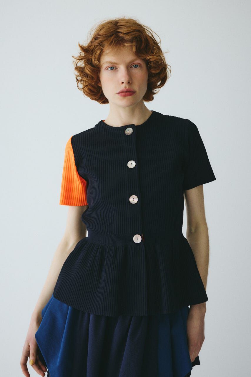 HeRIN.CYE「Flare hem knit tops」|ニット・セーター|