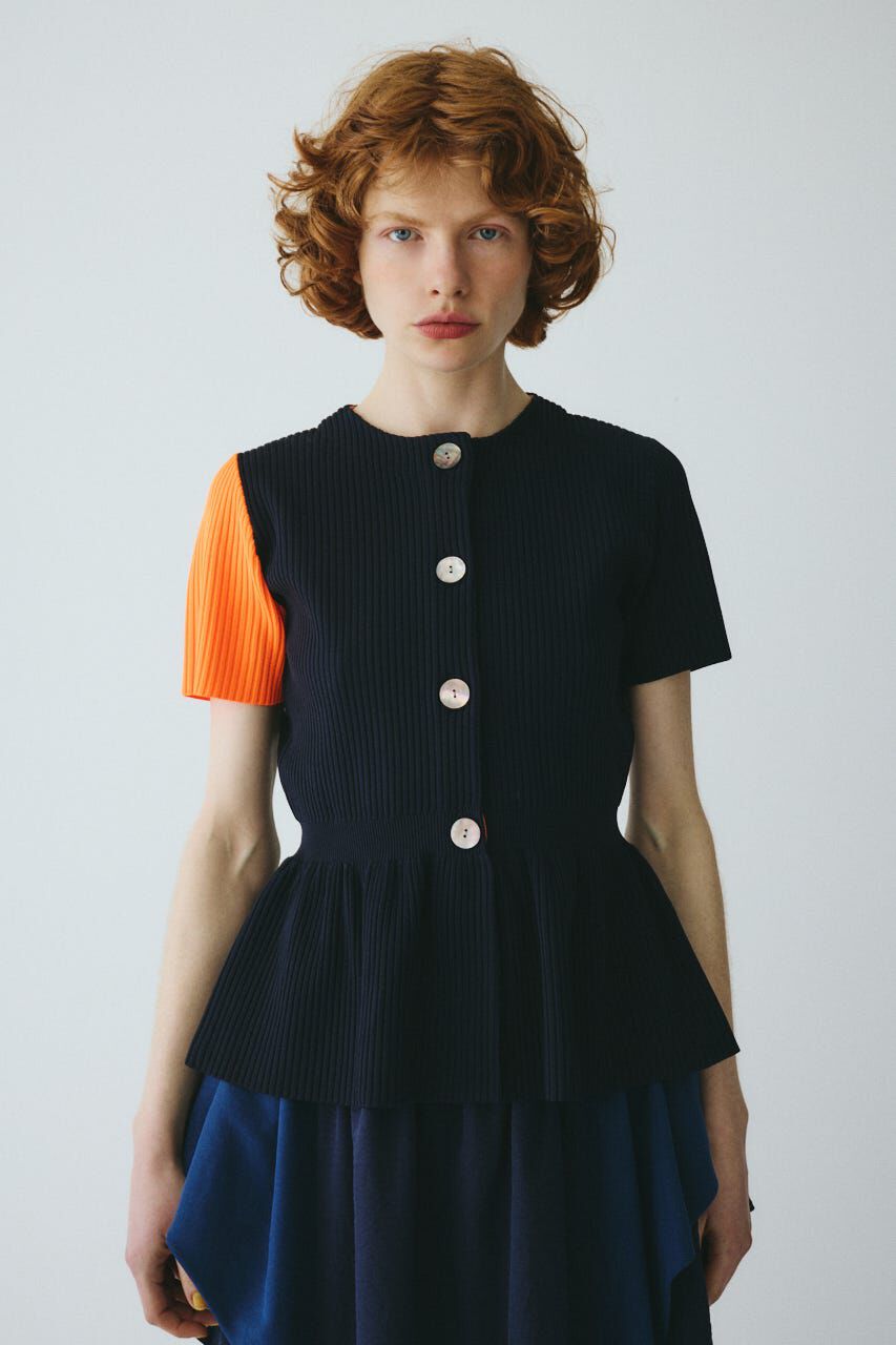 HeRIN.CYE「Flare hem knit tops」|ニット・セーター|