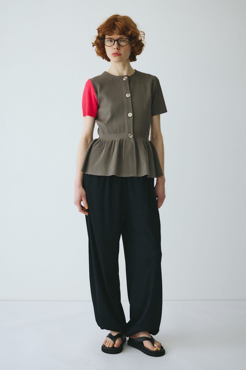 HeRIN.CYE「Flare hem knit tops」|ニット・セーター|