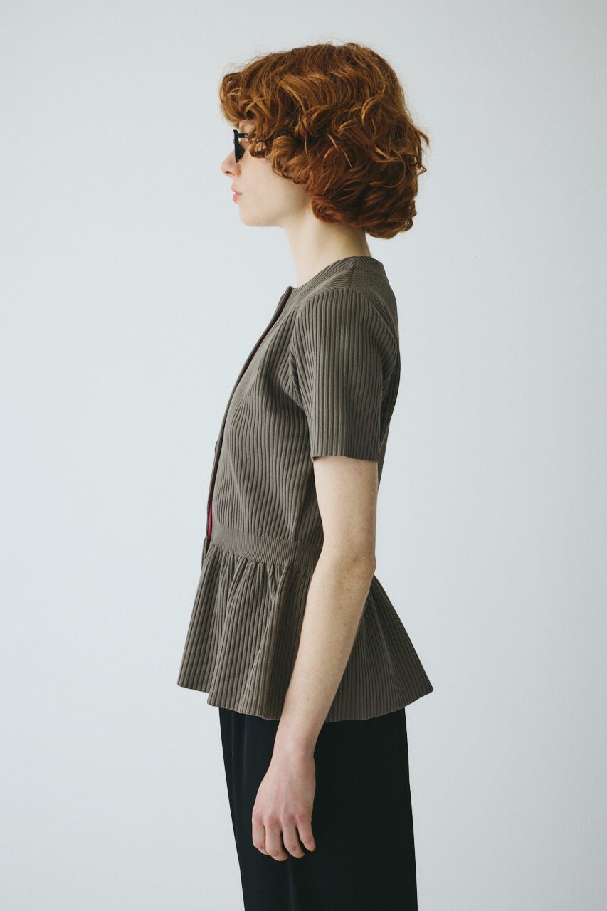HeRIN.CYE「Flare hem knit tops」|ニット・セーター|