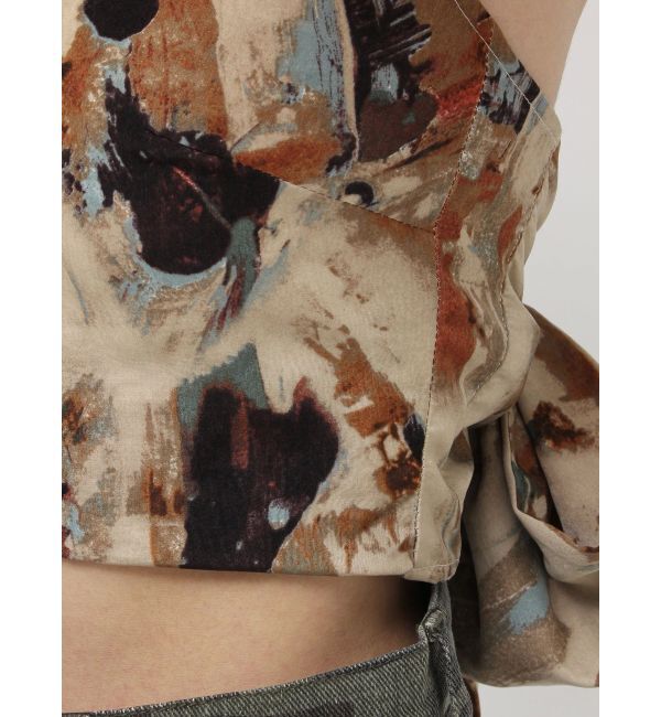 EVRIS「バックリボン ホルターネックトップス」|Tシャツ・カットソー|