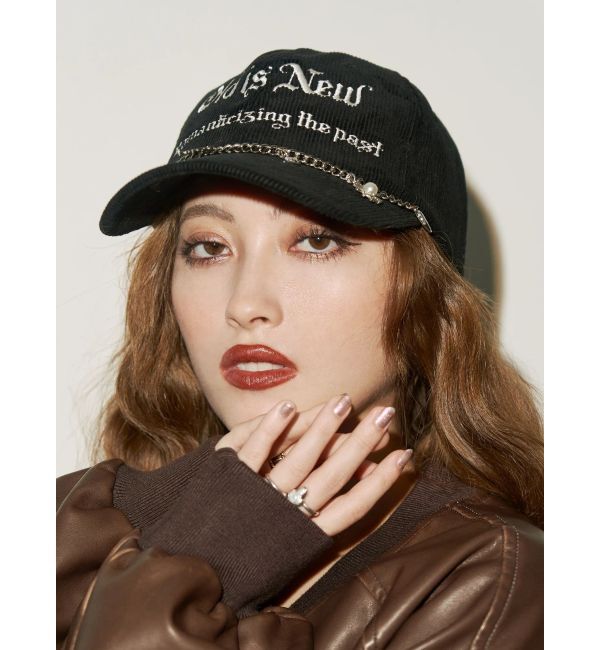 EVRIS「チャームコーデュロイCAP」|キャップ・キャスケット|
