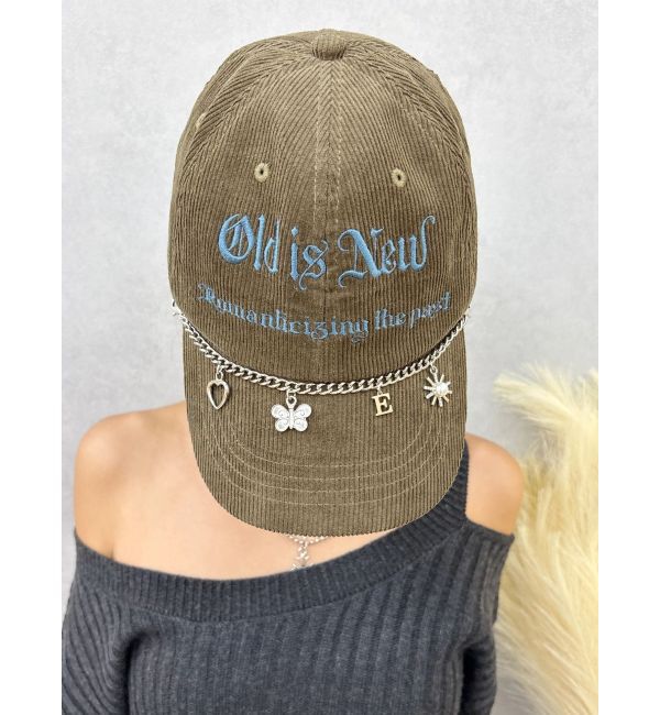 EVRIS「チャームコーデュロイCAP」|キャップ・キャスケット|