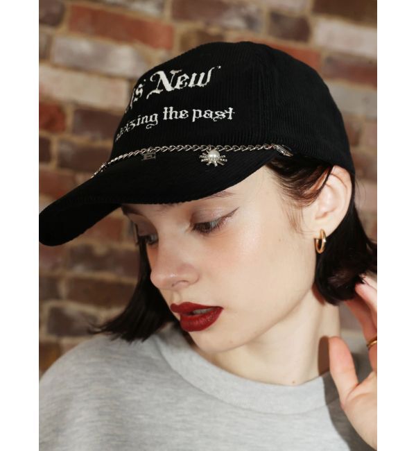 EVRIS「チャームコーデュロイCAP」|キャップ・キャスケット|