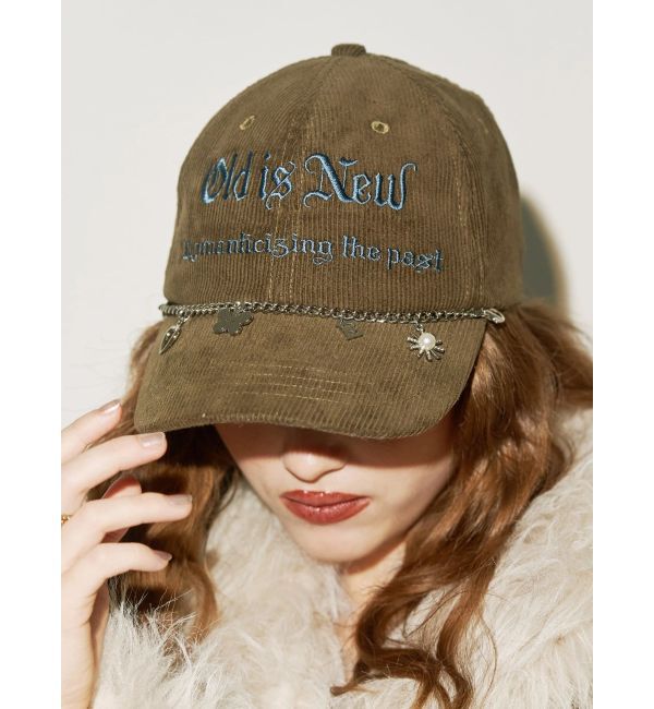 EVRIS「チャームコーデュロイCAP」|キャップ・キャスケット|