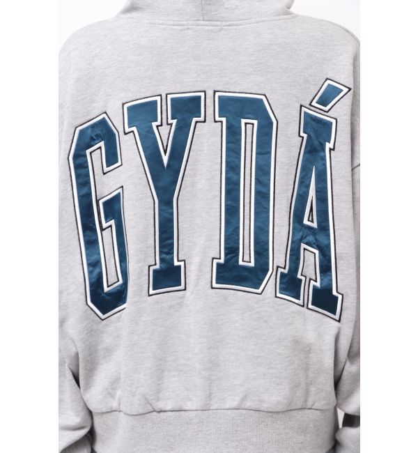 GYDA「GYDA LOOSEスウェットZIP UPパーカー」|パーカー|グレー