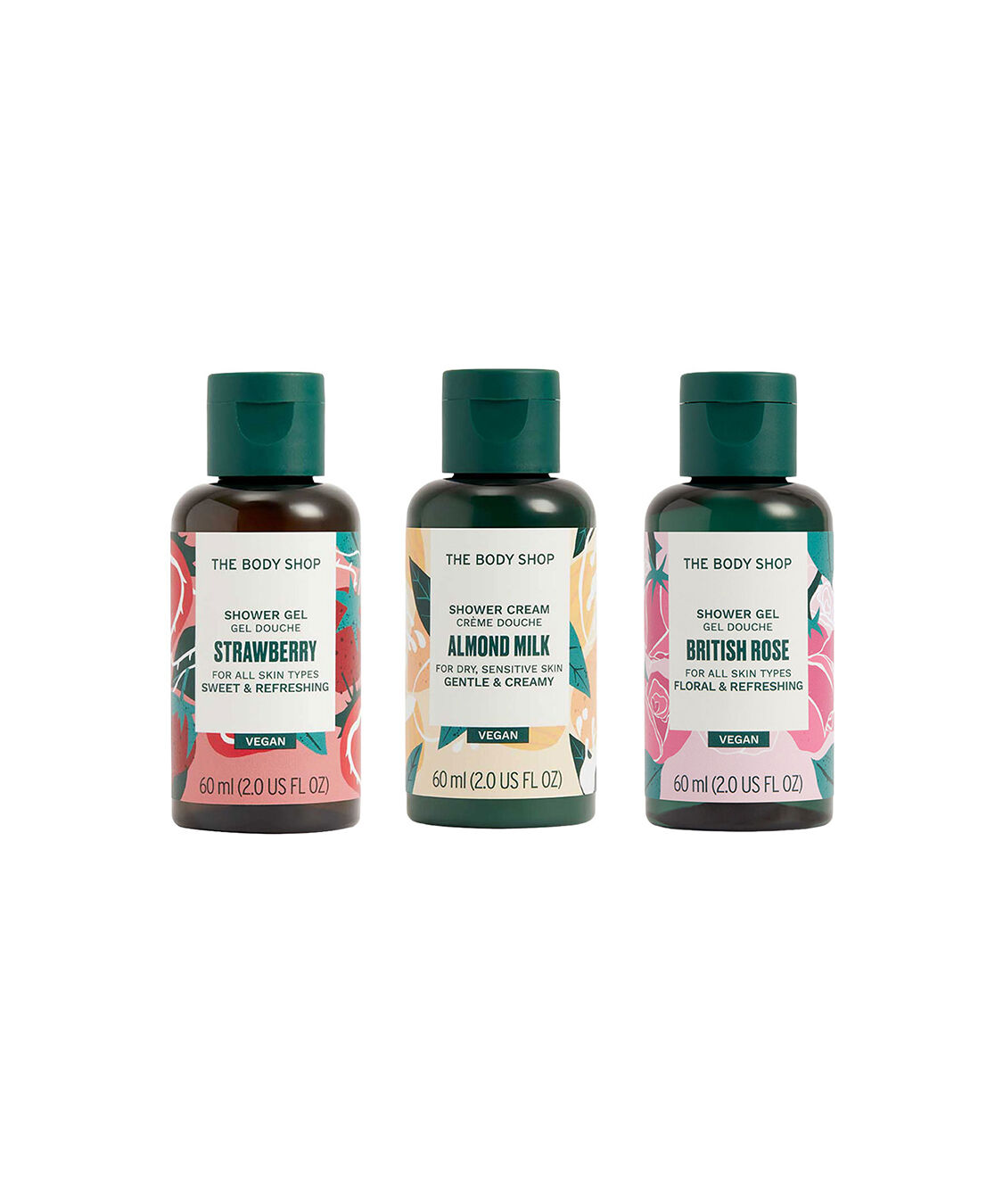 THE BODY SHOP「ミニシャワージェル トリオ」|キット・セット|