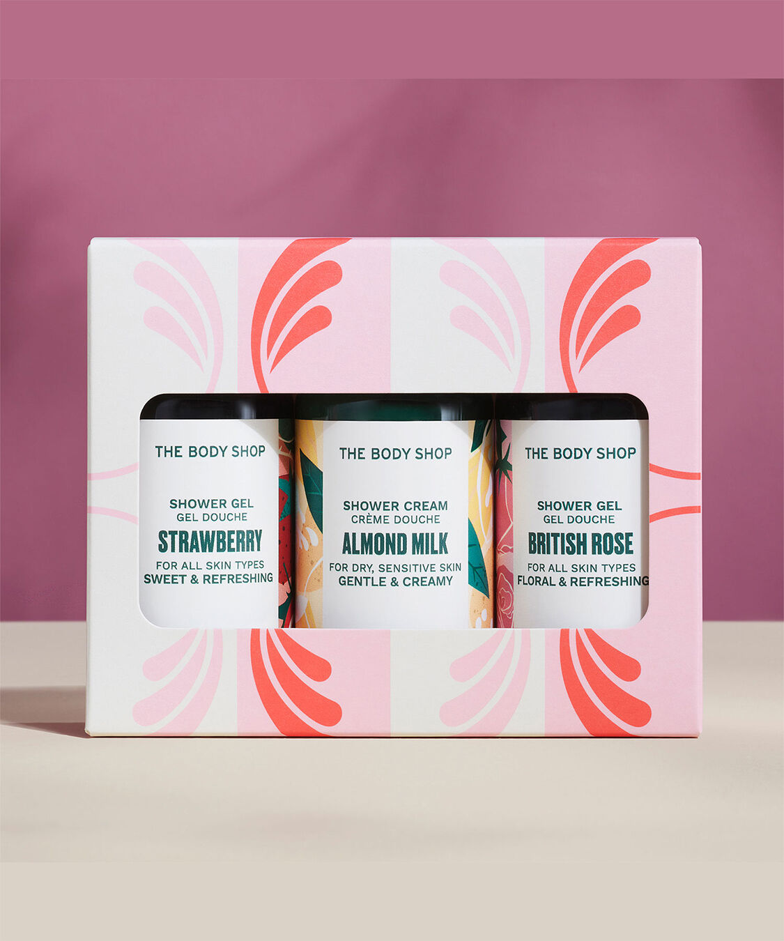 THE BODY SHOP「ミニシャワージェル トリオ」|キット・セット|