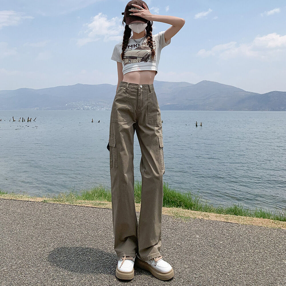 BACKYARD FAMILY「カーゴパンツ レディース 通販 パンツ ズボン 長ズボン ベイカーパンツ ワークパンツ 作業着」|その他|ブラウン2