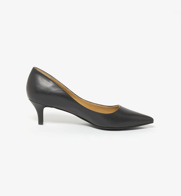 UNITED ARROWS「ポインテッドトゥ ソフト パンプス BLACK」|パンプス|