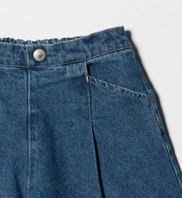 UNITED ARROWS green label relaxing「デニム タックキュロット パンツ / キッズ  100cm-160cm」|その他|