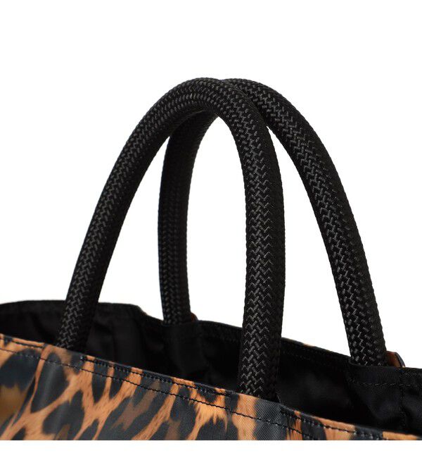 Demi-Luxe BEAMS 「【別注】NOMADIS / SAC2 WIDE レオパード ロゴ トートバッグ」|トートバッグ|