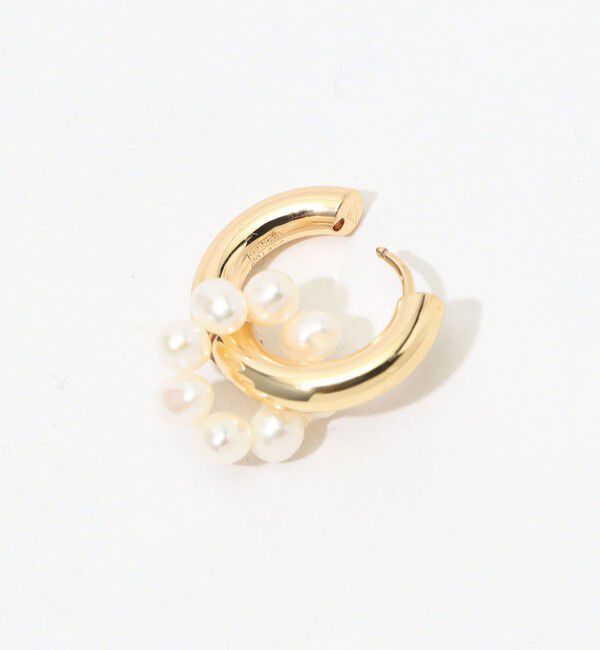 TOMORROWLAND GOODS「Kenneth Jay Lane Pearl  Hoops  ピアス」|ピアス|