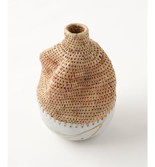 journal standard Furniture「MIX WOVEN VASE FREE FORM　フラワーベース」|その他|