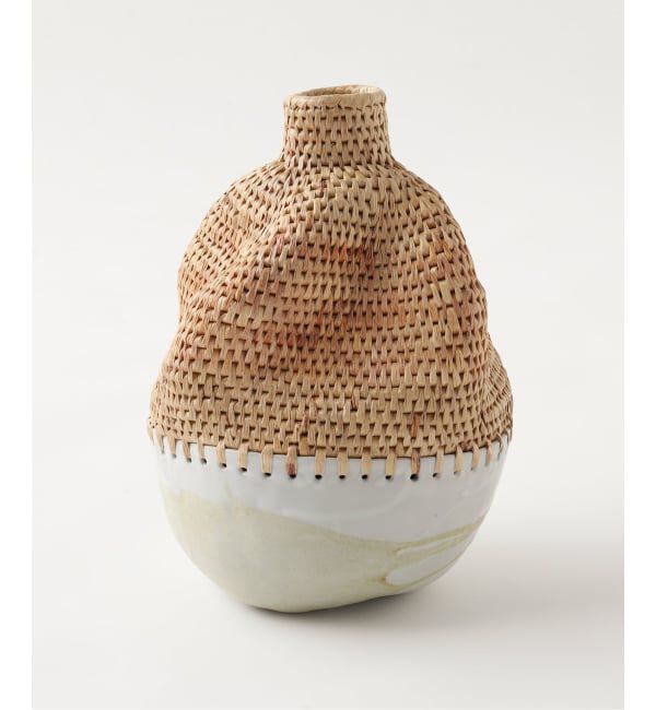 journal standard Furniture「MIX WOVEN VASE FREE FORM　フラワーベース」|その他|