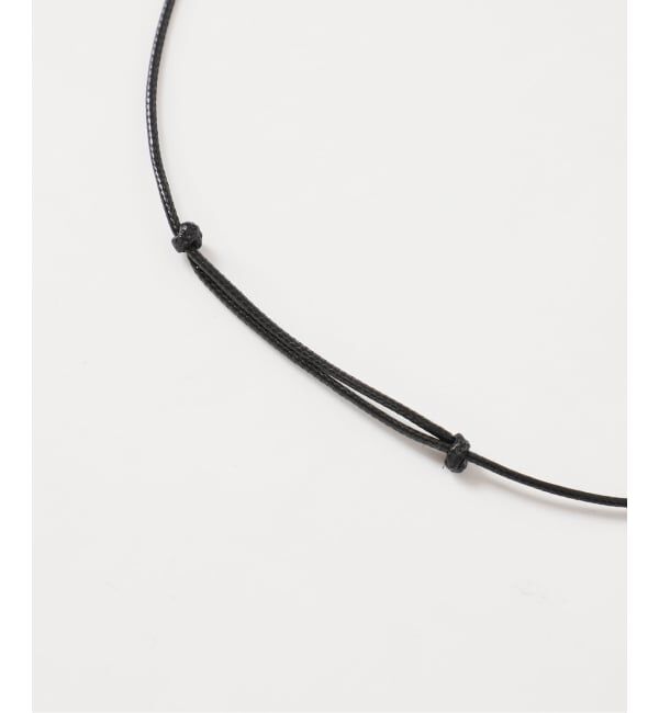 IENA「《予約》JAMIRAY/ジャミレイ BEAN CORD NK S ネックレス 252-270118」|ネックレス|