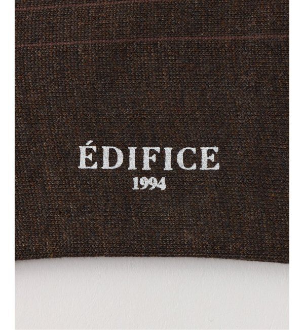 EDIFICE「EDIFICE オリジナル フェイクリブ ソックス」|ソックス|