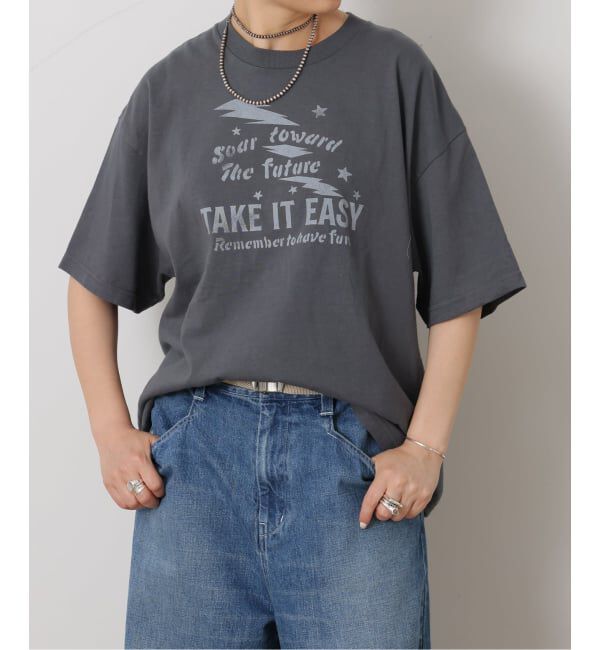 journal standard luxe「プリントT(TAKE IT EASY)」|Tシャツ・カットソー|
