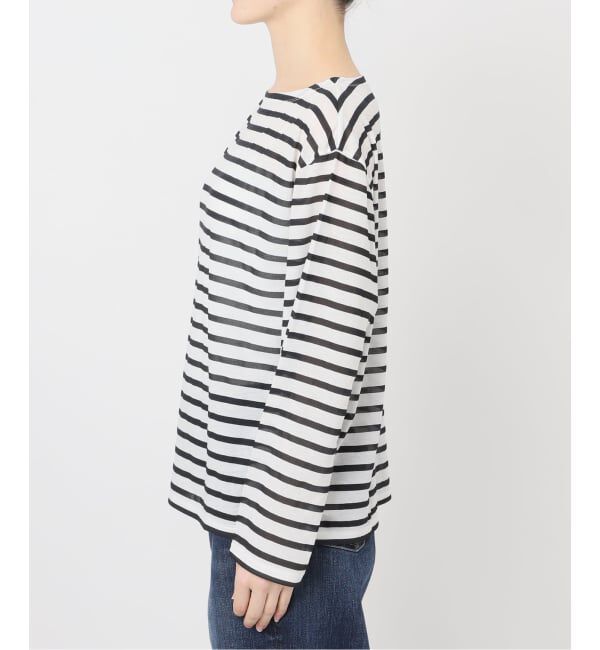 Spick and Span「シアーボーダーTシャツ」|Tシャツ・カットソー|