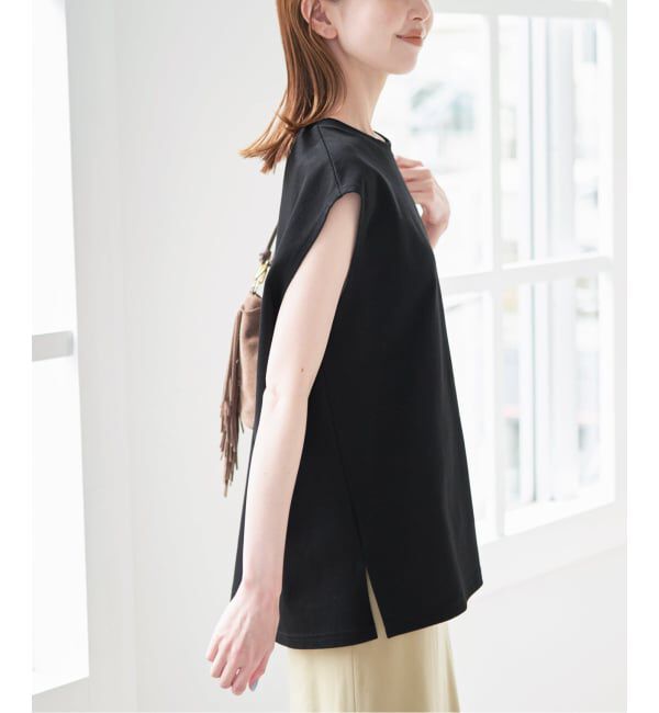 U by SPICK&SPAN「サイドスリットノースリーブ」|Tシャツ・カットソー|