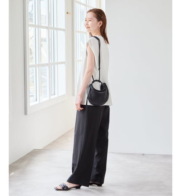 U by SPICK&SPAN「サイドスリットノースリーブ」|Tシャツ・カットソー|