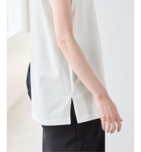 U by SPICK&SPAN「サイドスリットノースリーブ」|Tシャツ・カットソー|