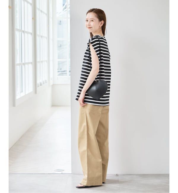 U by SPICK&SPAN「サイドスリットノースリーブ」|Tシャツ・カットソー|