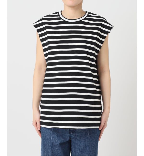 U by SPICK&SPAN「サイドスリットノースリーブ」|Tシャツ・カットソー|