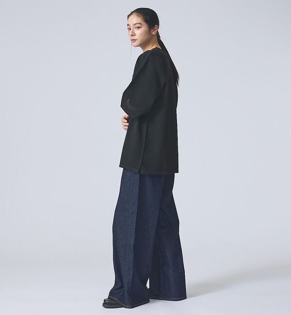 ABAHOUSE「【FORTUNA /フォルトゥナ】ECOTEC KnitメッシュT/エコテックニ」|ニット・セーター|