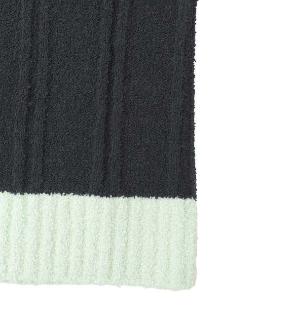 SOFFITTO「【Casablanca/カサブランカ】 Boucle Polo in Black」|ニット・セーター|