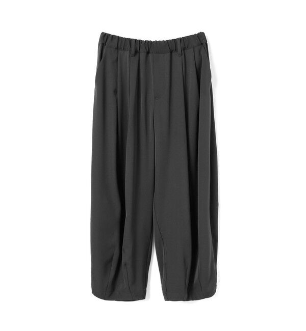 mizuiro ind「mizuiro ind ボリュームワイドパンツ」|その他|ブラック