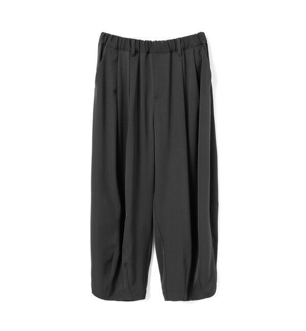 mizuiro ind「mizuiro ind ボリュームワイドパンツ」|その他|ブラックA
