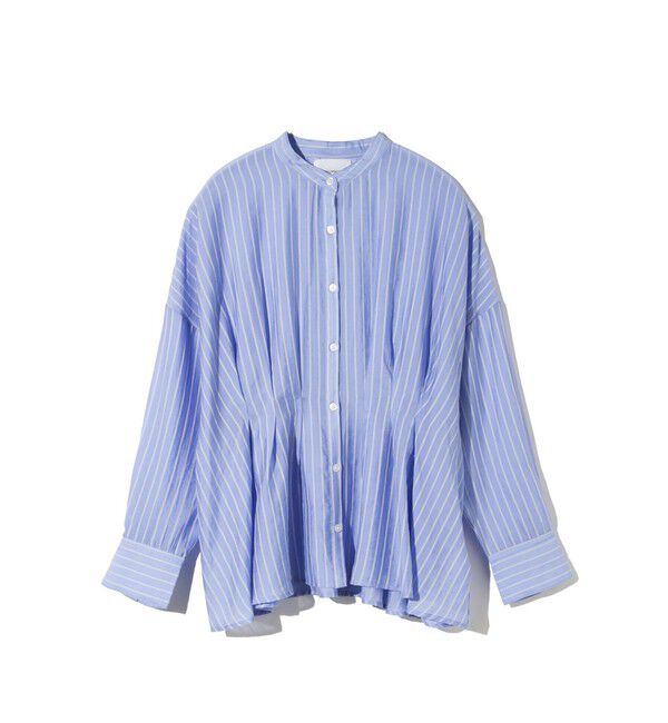 MIDIUMISOLID「MIDIUMISOLID for Ladies タックブラウス」|シャツ・ブラウス|