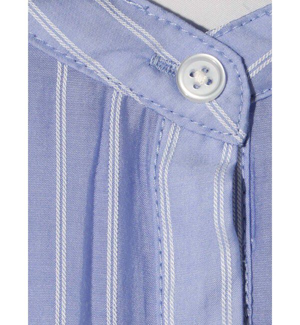 MIDIUMISOLID「MIDIUMISOLID for Ladies タックブラウス」|シャツ・ブラウス|