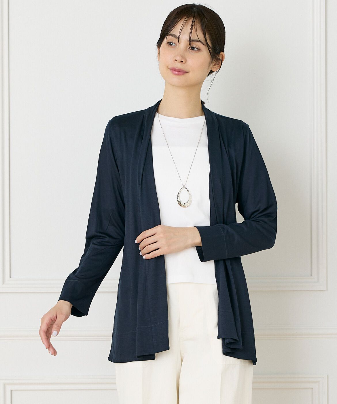 DAY by DAY it&rsquo;s international「さらさらカーデ」|Tシャツ・カットソー|ネイビー