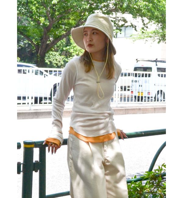 Ungrid「シアーフィットロングスリーブTee」|Tシャツ・カットソー|