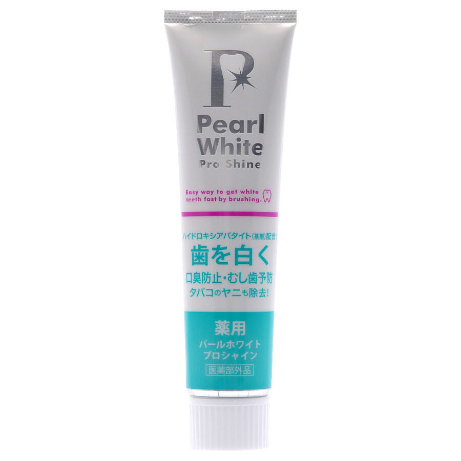  「パールホワイト 薬用パールホワイトproシャイン (120g H175mm&times;D32.5mm&times;W41mm)」|オーラルケア|