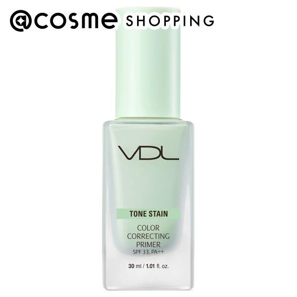  「VDL（ヴィ・ディー・エル） トーン ステイン カラー コレクティング プライマー 01 ミント (30ml)」|化粧下地|その他