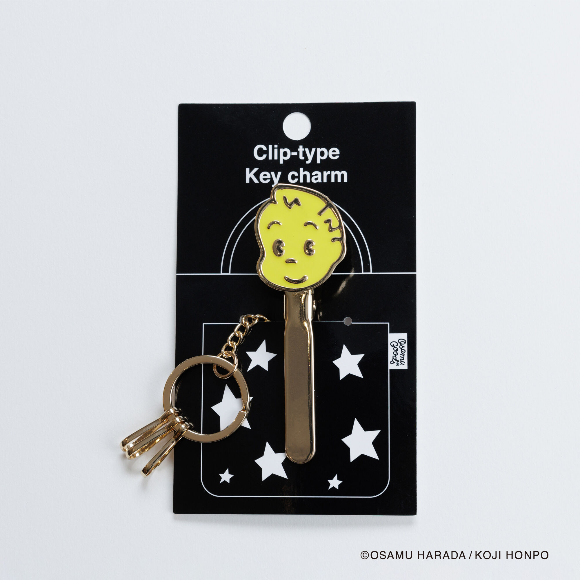  「OSAMU GOODS ネオンキークリップ」|チャーム・キーホルダー|YEL