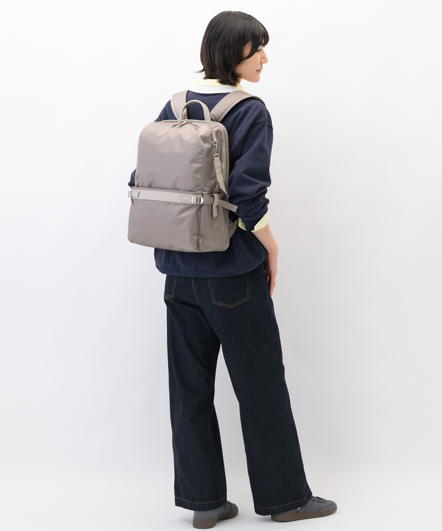 W&.Day/Night「リュックサック ビジネス W&.Day/Night リッカ2 スクエアリュック B4サイズ 15.6インチPC収納 19153」|リュック|