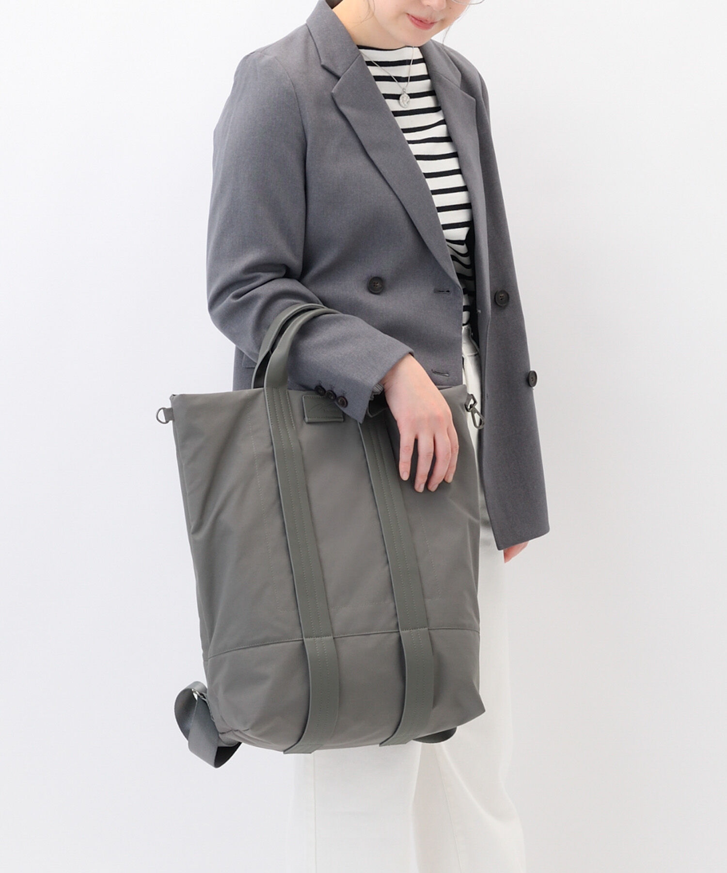 W&.Day/Night「W&.Day/Night ダブルアンドデイナイトレポ 2WAYトートリュック B4サイズ 19172」|トートバッグ|