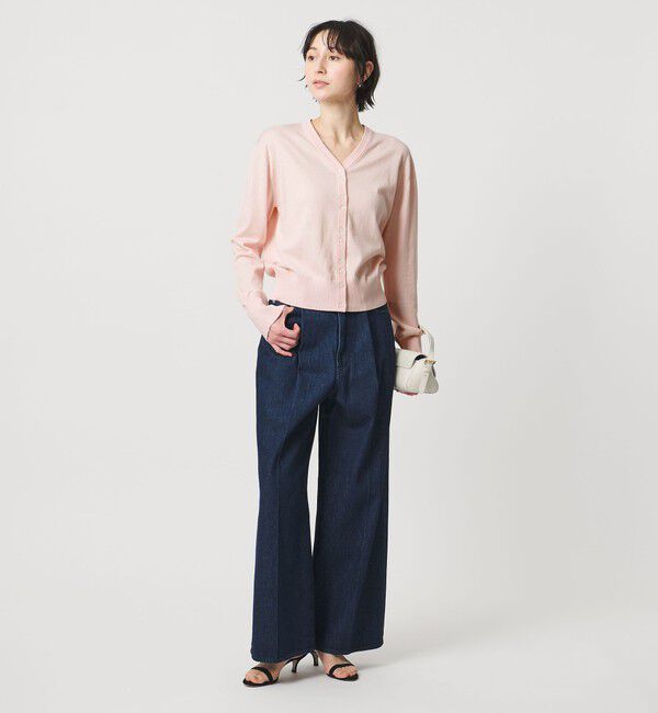 UNITED ARROWS「Vネック カーディガン」|カーディガン|