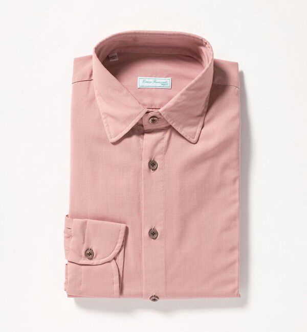 UNITED ARROWS green label relaxing「＜Errico Formicola＞W レオ LAVATO ワイドカラー シャツ」|シャツ・ブラウス|